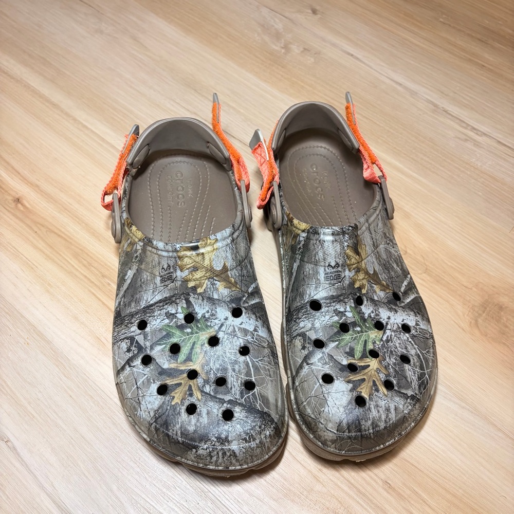 Crocs clog camo men’s real Tree edge size 11 camouflage